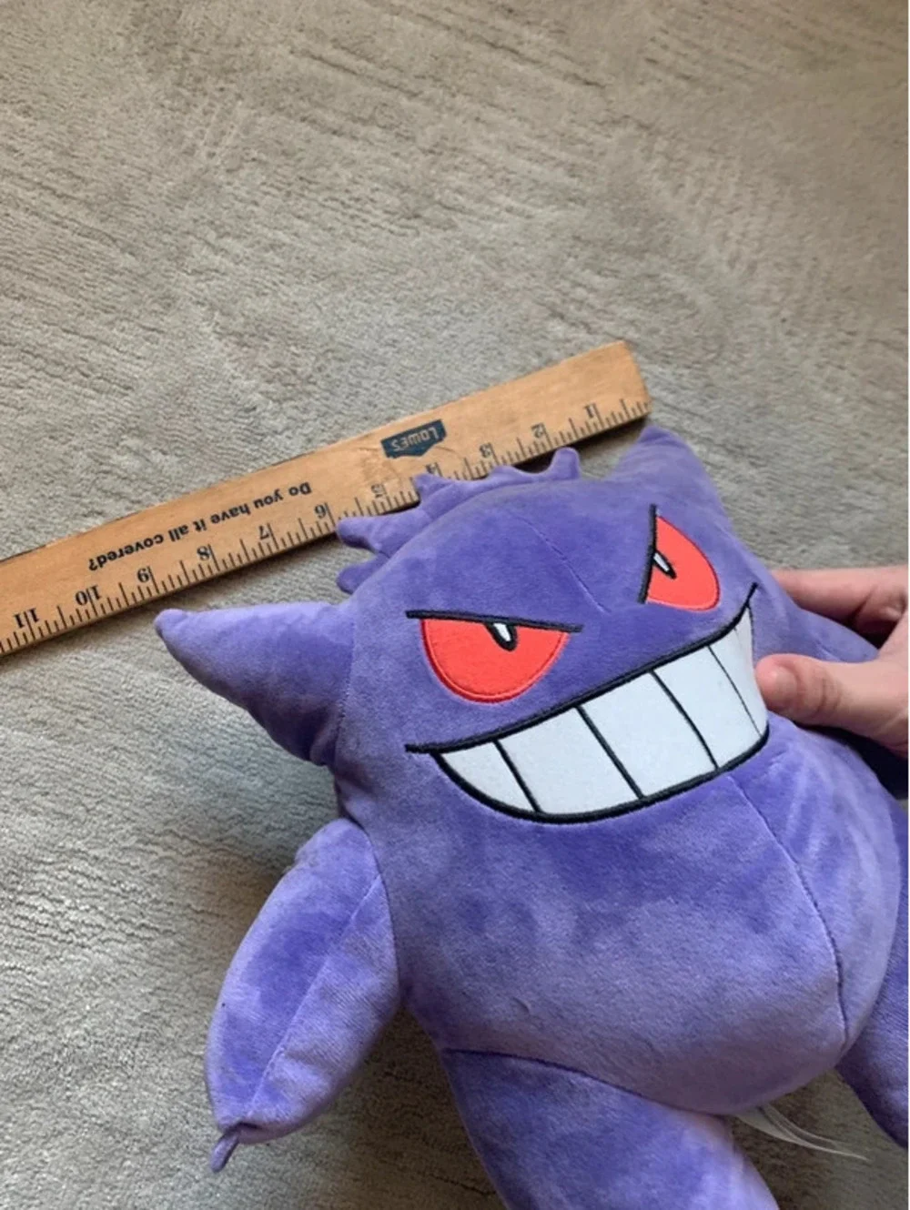 Gengar Plush Pokemon 10x12